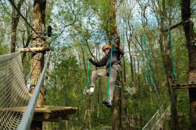 Photo Accrobranche Parc aventure - voyage La Jarne
