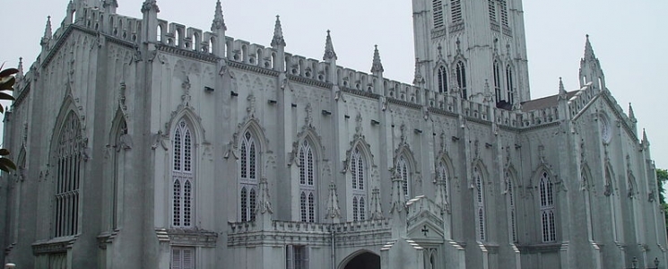 Photo La cathédrale Saint-Paul - voyage Calcutta