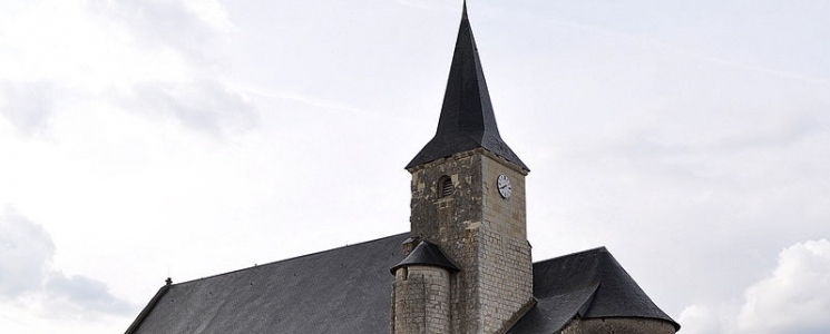 Photo L'église Saint Martin - voyage Genneteil
