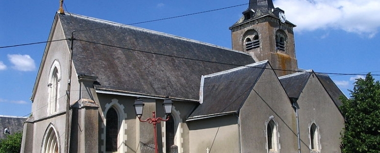Photo L'église Saint Maurille - voyage Souvigné-sur-Sarthe
