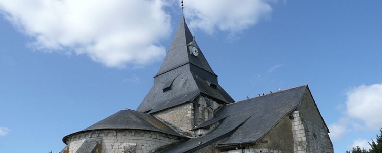 Photo L'église Saint Pierre - voyage Vaulandry
