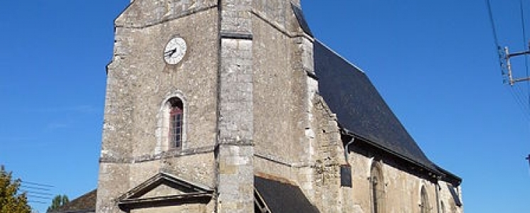 Photo L'église Saint Quentin - voyage Channay-sur-Lathan
