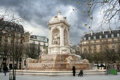 Photo Fontaine Saint-Sulpice - voyage Paris