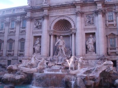 Photo La fontaine de Trévi  - voyage Rome