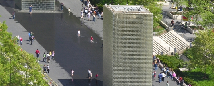 Photo Crown Fountain - voyage Chicago