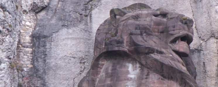 Photo Le Lion de Bartholdi - voyage Belfort
