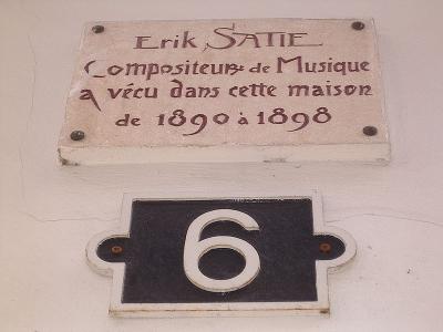 Photo Musée Placard d'Erik Satie - voyage Paris