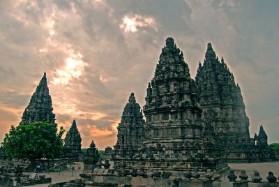 Photo Le temple de Prambanan - voyage Yogyakarta