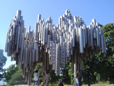 Photo Le Monument Sibelius - voyage Helsinki