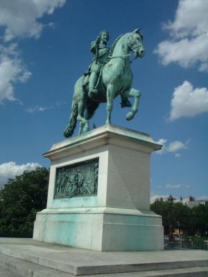 Photo Statue équestre d'Henri IV - voyage Paris