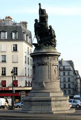 Photo Statue du Maréchal Moncey - voyage Paris