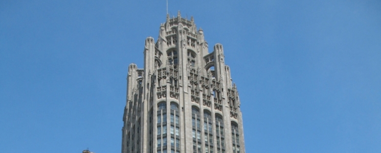 Photo Tribune Tower - voyage Chicago